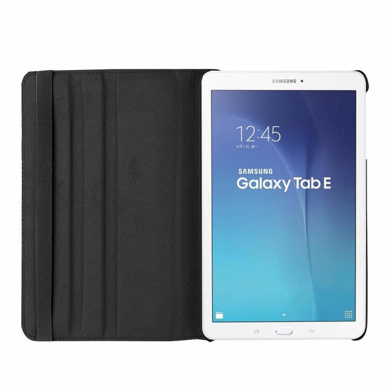 360 Rotating Bao da  Samsung Galaxy Tab E 9.6" T560 T561 SM-T560 Folding Folio Stand Tablet Ốp lưng | BigBuy360 - bigbuy360.vn