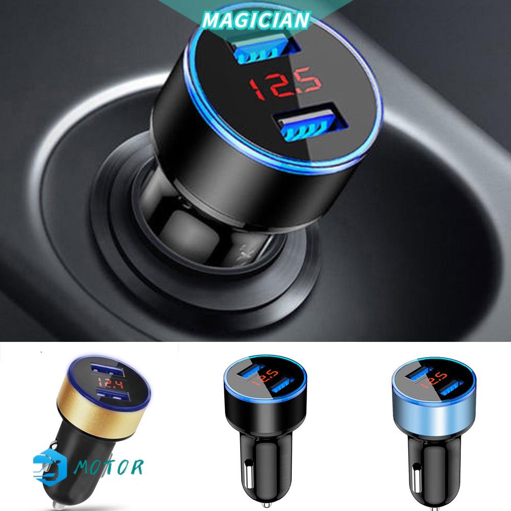 Tẩu sạc usb 3.1A có màn hình hiển thị điện áp dành cho xe hơi