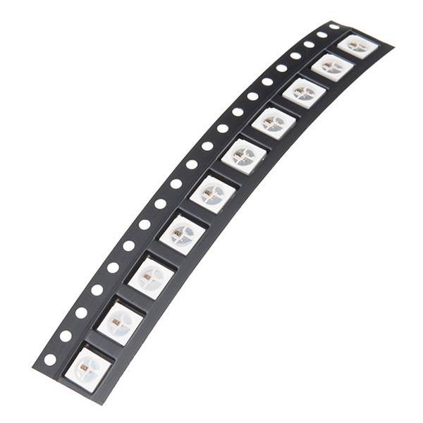 LED quảng cáo rời 4 chân RGB WS2812B RGB MD5050 LED 5050 WORLDSEMI