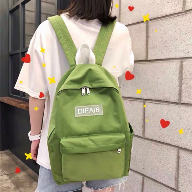 Cặp sách ulzzang ( hàng order ) 🖤