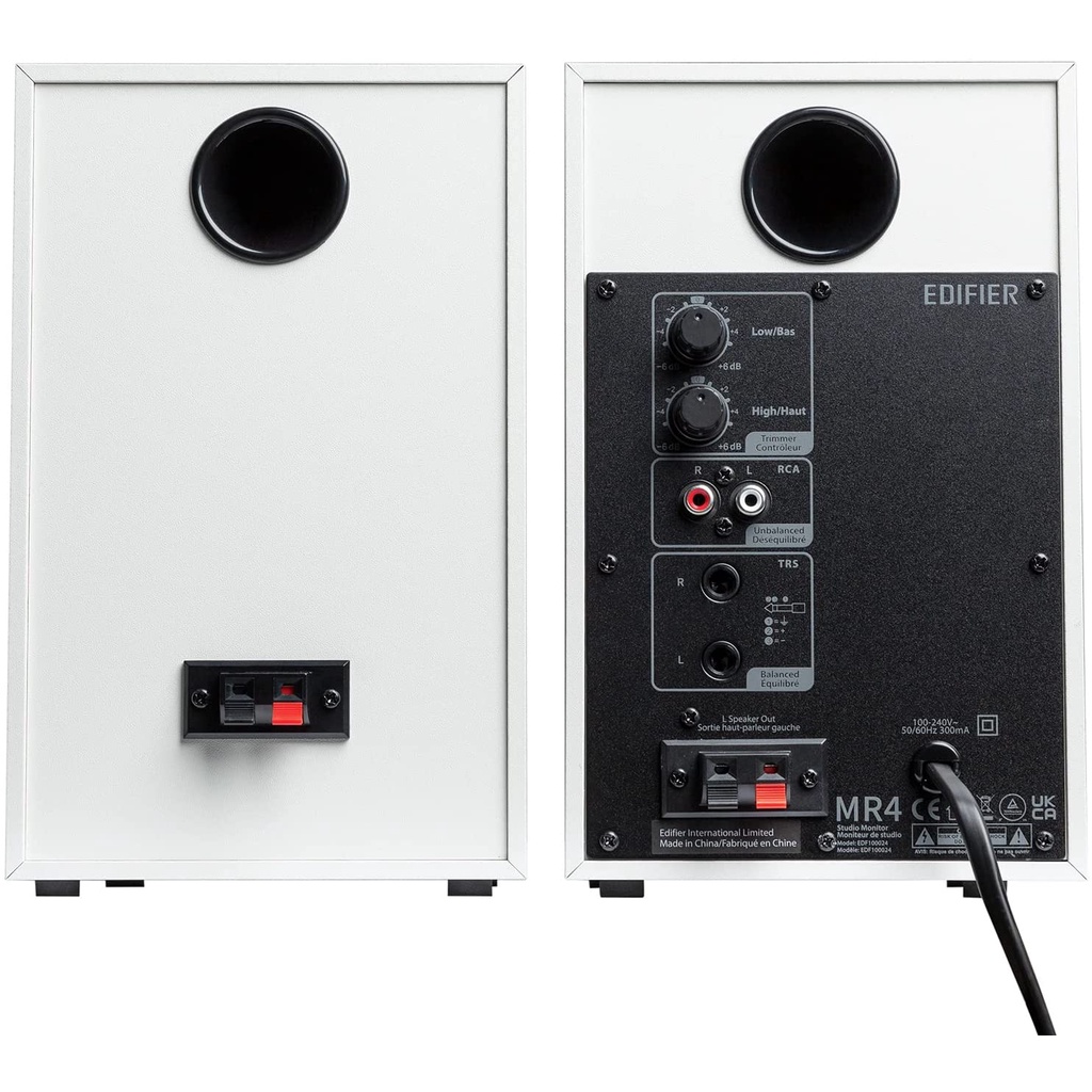 Loa Kiểm Âm Edifier MR4 White 2.0/42W Chính Hãng Việt Nam