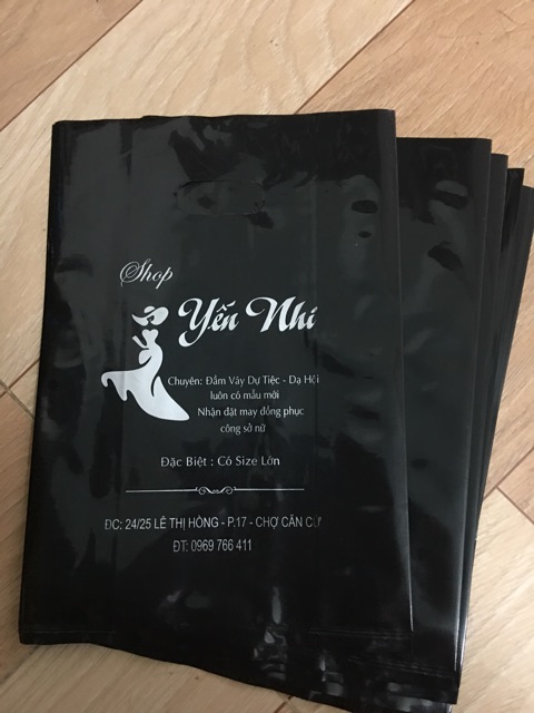 combo 20kg túi in theo yêu cầu xoài PE bóng dẻo