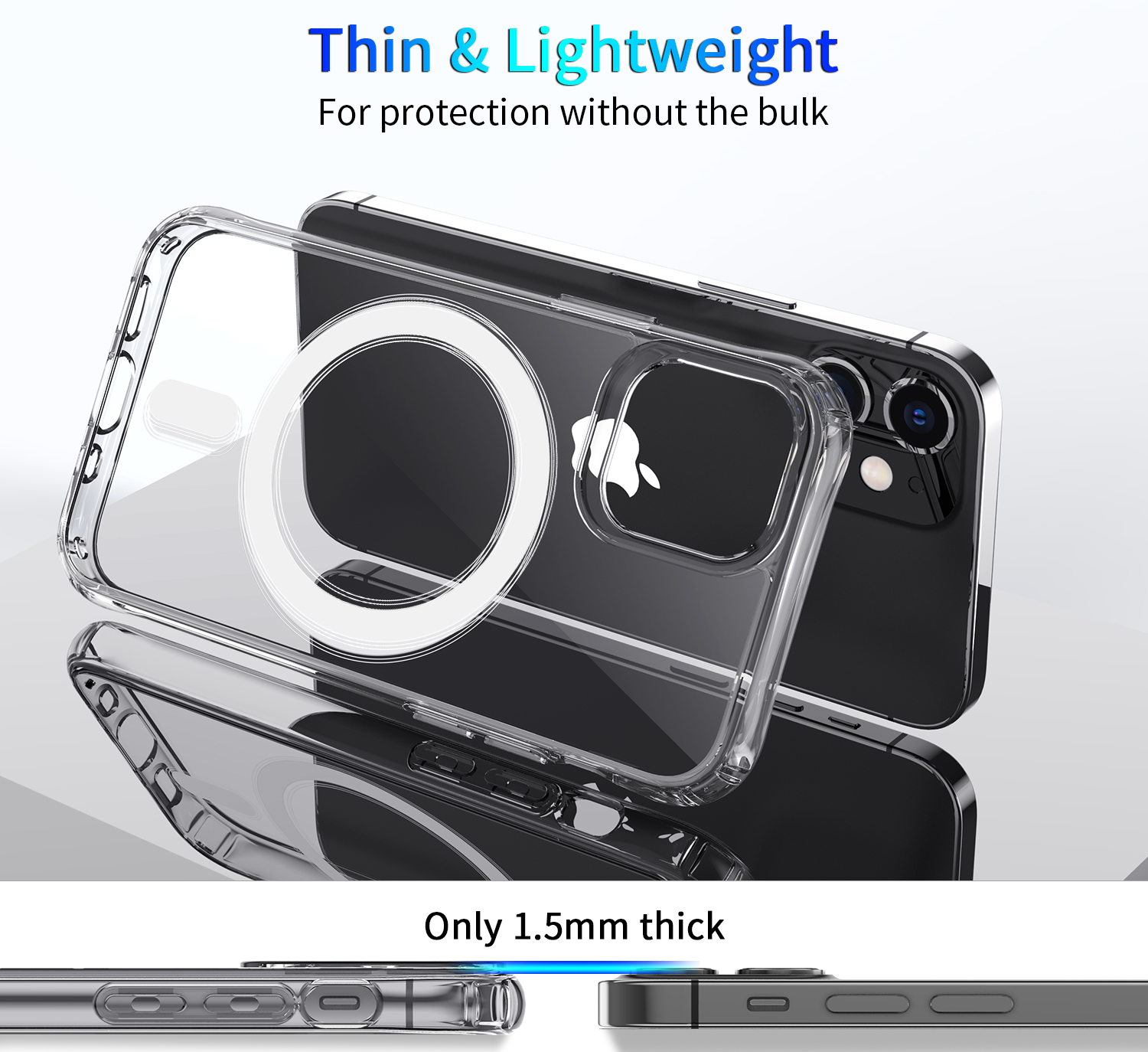 Ốp điện thoại TPU mềm trong suốt chống sốc & va đập in hình ký hiệu cho IPhone 12 11 Pro Max XR Xs Max 8 7 Plus