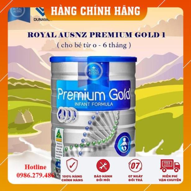 Sữa Hoàng Gia Úc Royal Ausnz Premium Gold 1 - 900g date 2025