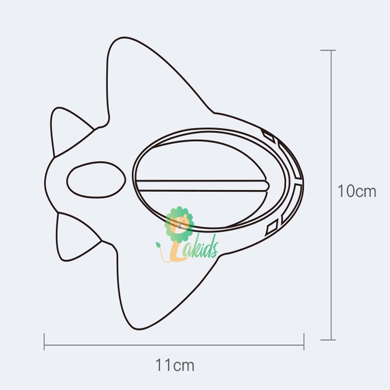 Nhiệt kế đo nước tắm MISUTA  cảm biến nhiệt dầu hỏa an toàn cho bé LAKIDS