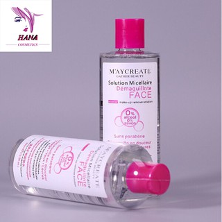 Nước tẩy trang🍁𝑭𝒓𝒆𝒆𝒔𝒉𝒊𝒑🍁Nước tẩy trang Maycreate cho da dầu,da mụn 300ml