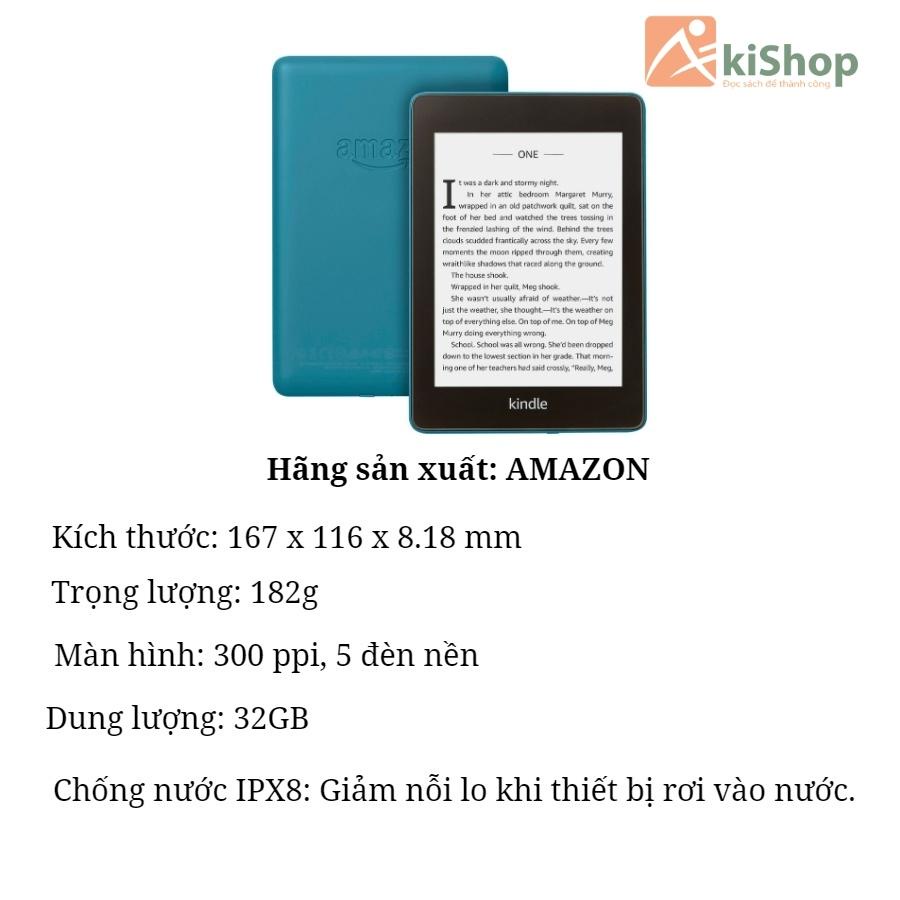 Máy đọc sách Kindle Paperwhite 4 (10th) 8GB chính hãng cao cấp chống nước Akishop