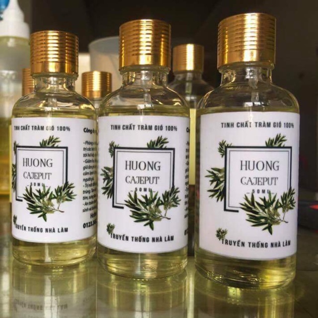 Combo tinh dầu tràm nguyên chất