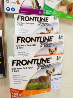 Thuốc Frontline Plus trị ve 4-10kg