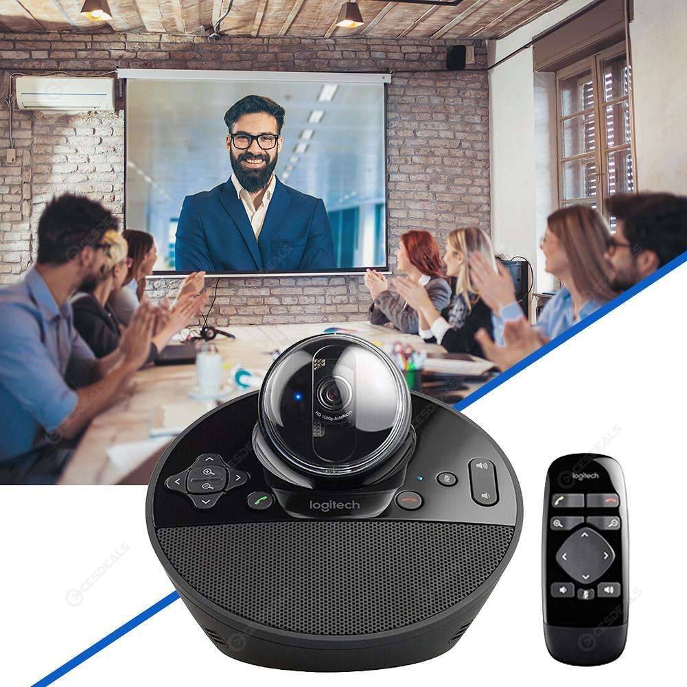 Logitech BCC950 - Webcam Cao Cấp Có Micro Và Loa Cho Hội Thảo Trực Tuyến | BigBuy360 - bigbuy360.vn