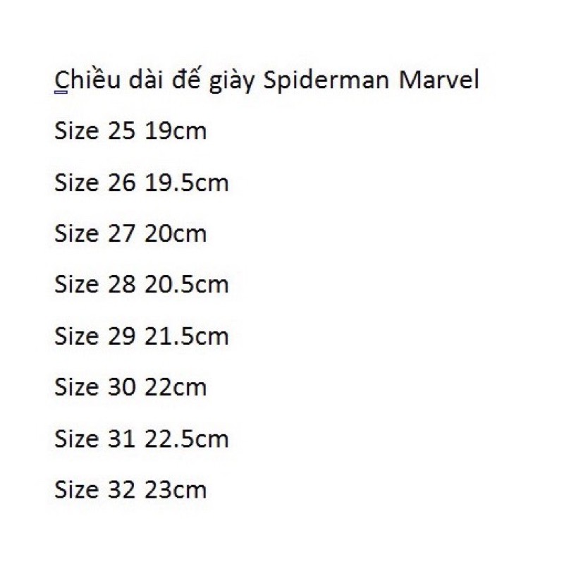 Giày Spiderman Marvel đen xuất Mỹ dư xịn (có clip, ảnh thật)