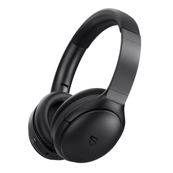 Tai Nghe Chụp Tai Bluetooth Soundpeats A6 Black - A6BK