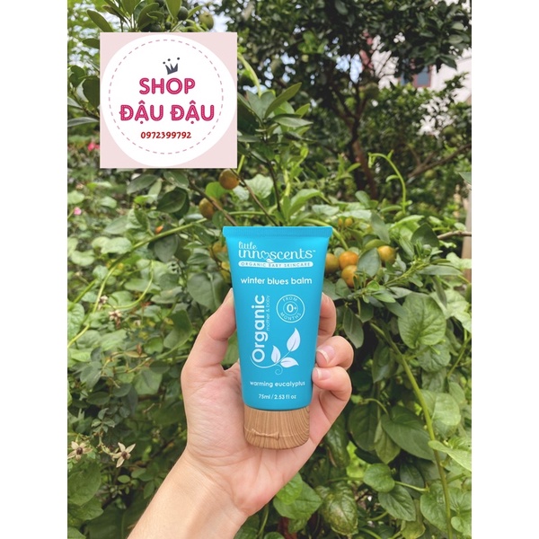 Dầu chống cảm ấm ngực cho bé Organic 75ml