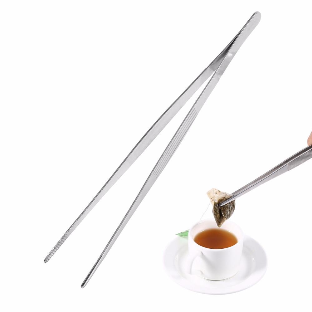 HARRIETT Kẹp Gắp Thức Ăn Cán Dài Bằng Thép Không Gỉ Tiện Lợi
