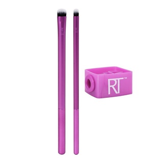 Set 2 Cọ Mắt Viền Và Nhấn Real Technique Smudge and Diffuse Eyeshadow Makeup Brush Set 91530