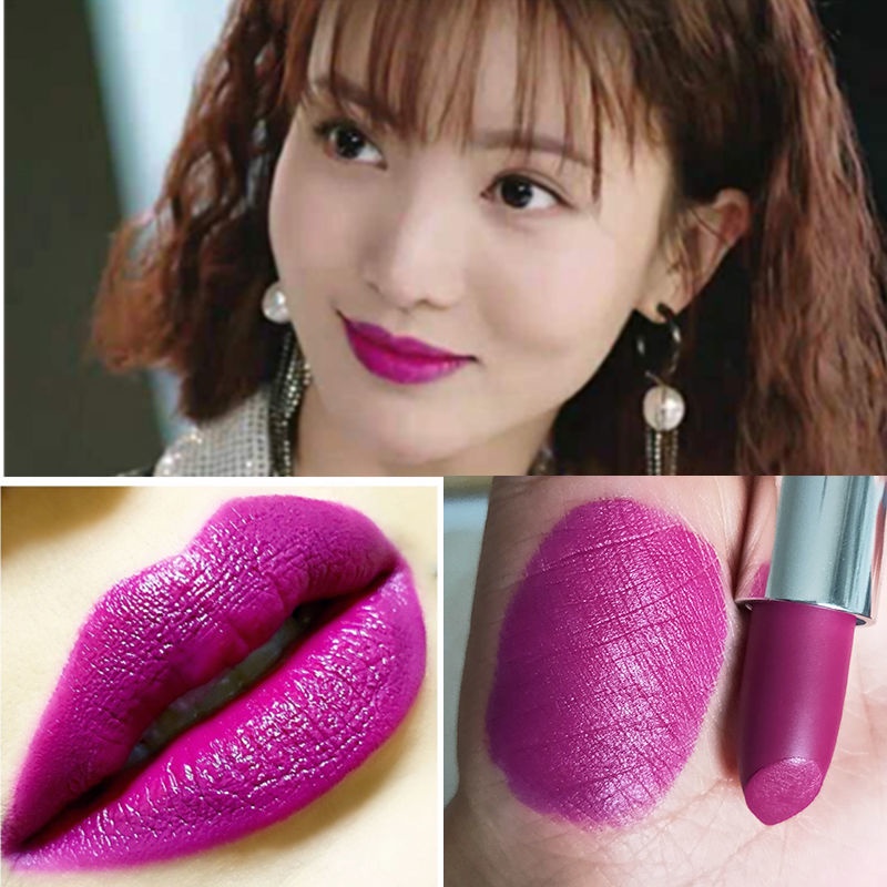 Son Lì Tông Màu Tím Hồng Tím Xinh Xắn
