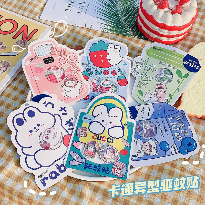 Sticker chống muỗi dán lên quần áo mùi hương dễ chịu