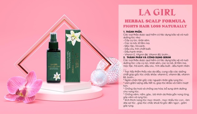 SERUM TÓC LA GIRL - MỌC TÓC - NGĂN RỤNG