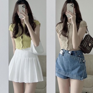 [Video] ÁO CROPTOP XỐP NHÚN ÔM (ảnh thật)