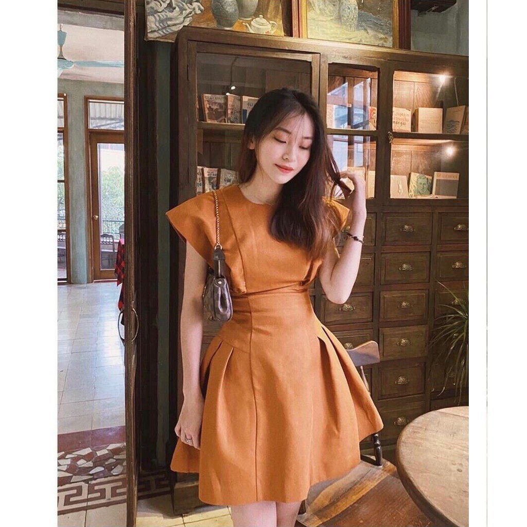 Đầm chít eo form xòe cá tính - Rebeca dress RE