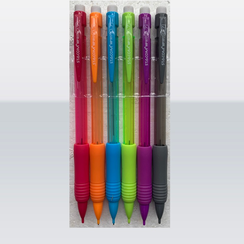 Bút chì bấm đầu Stacom 0.5/0.7 MP1015 (set 3 cây)