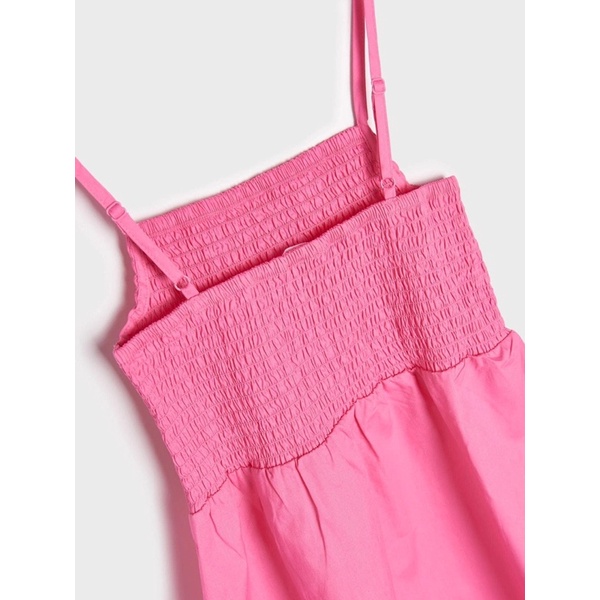 Váy 2 dây  hồng bé gái vợt sale