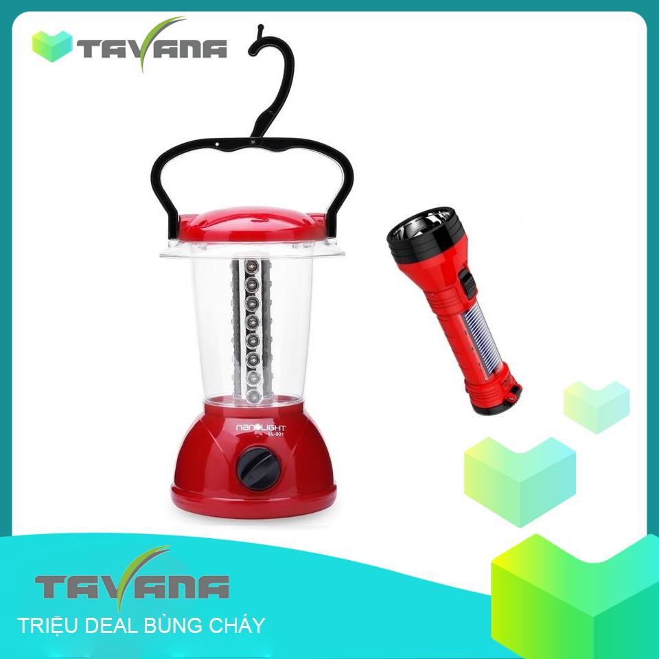 Đèn Lồng Led Sạc Nanolight LL-001 tặng Dèn Pin SLT-001
