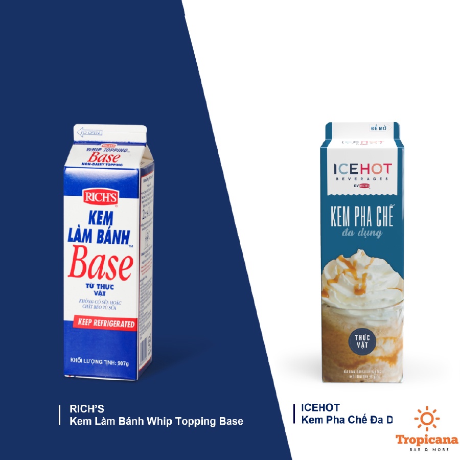 Kem Béo Thực Vật Rich Base On Top