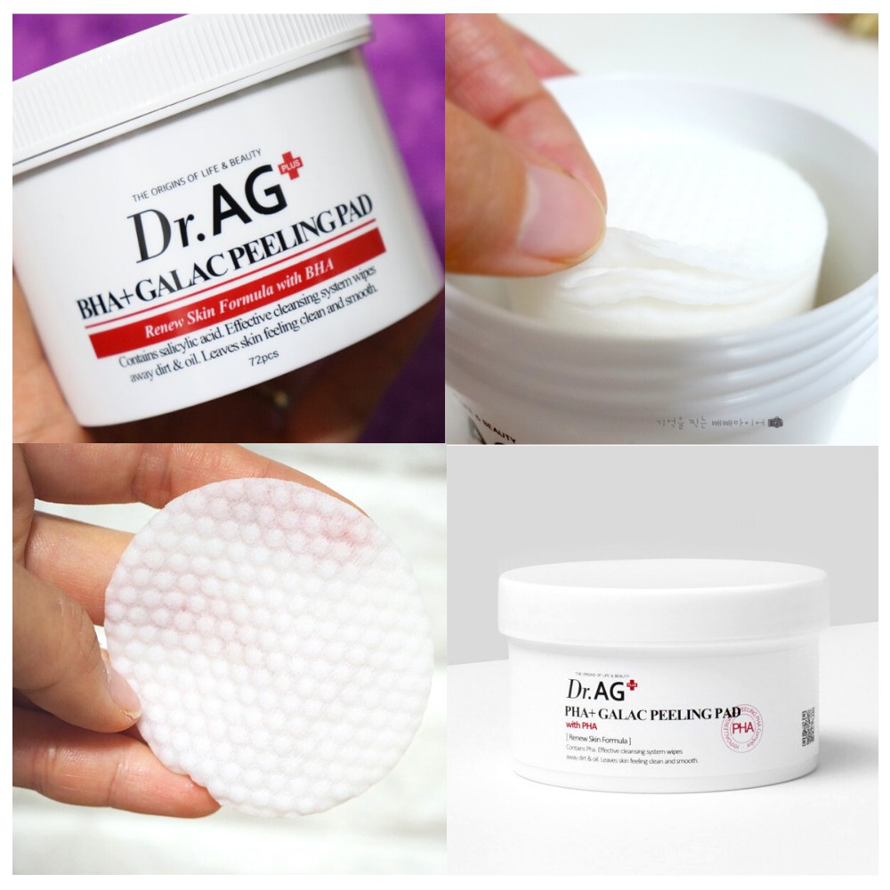 Pad tẩy da chết DR.AG CICA REPAIR PEELING PAD