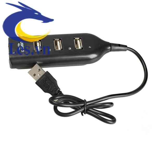 Hub Mini 4 Cổng USB 2.0 Tốc Độ Cao Cho Laptop PC