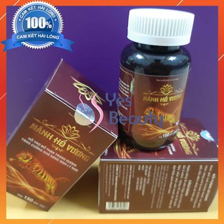 MÃNH HỔ VƯƠNG - Tăng Cường Sinh Lý - Say Đắm Hóa Mãnh Thú - Chính Hãng Hộp 150 Viên [Che Tên Khi Giao]