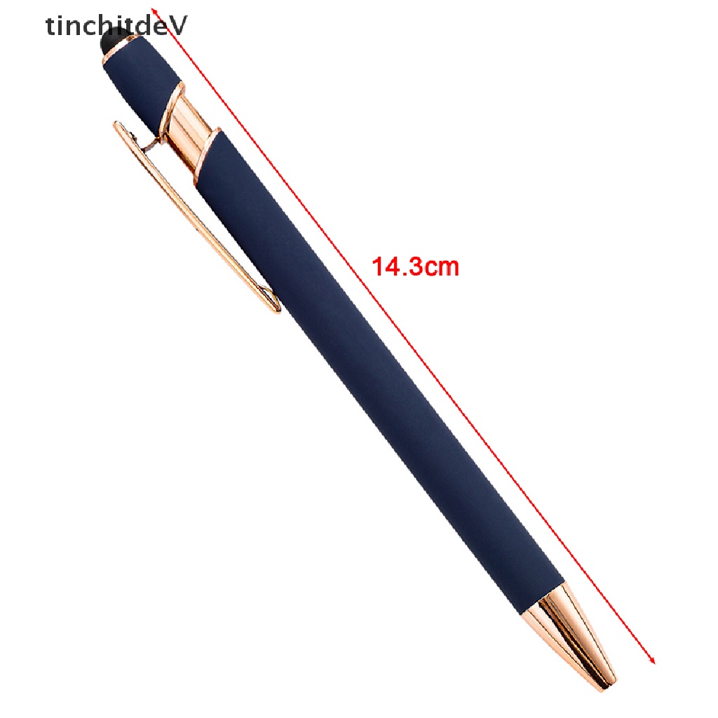 1 Bút Bi Cảm Ứng Bằng Kim Loại Dễ Thương