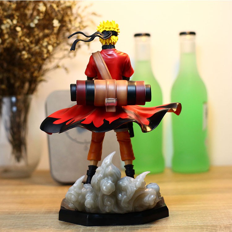 Mô hình Naruto trang thái tiên nhân fairy mode 2 cóc trên vai