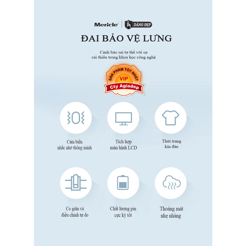 Đai chỉnh tư thế- chống gù lưng người lớn, trẻ nhỏ theo công nghệ mới - cao cấp, tiện dụng, thông minh - Agiadep.com