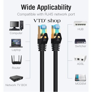 [CHÍNH HÃNG] Dây mạng LAN Cat6 bấm sẵn 2 đầu SIEMENS, R&M,LOGILINK, UGREEN từ 0.5 ~ 3m có lưới bọc chống nhiễu