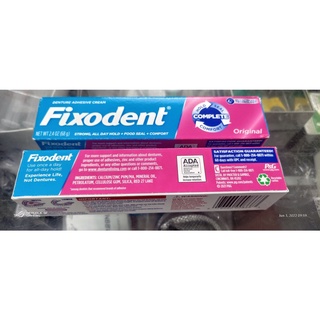 Keo dán tháo lắp  hàm giả Fixodent Adhesive Cream