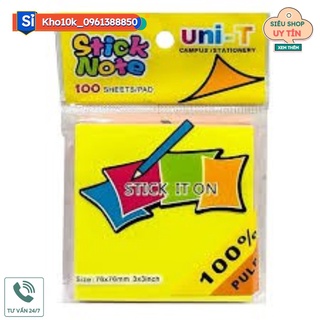 Giấy Note vàng size 3×3 giấy ghi nhớ