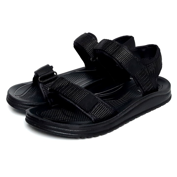 Giày Sandal nữ quai dù đúc liền siêu bền thời trang cao cấp Latoma TA2511 (Đen)