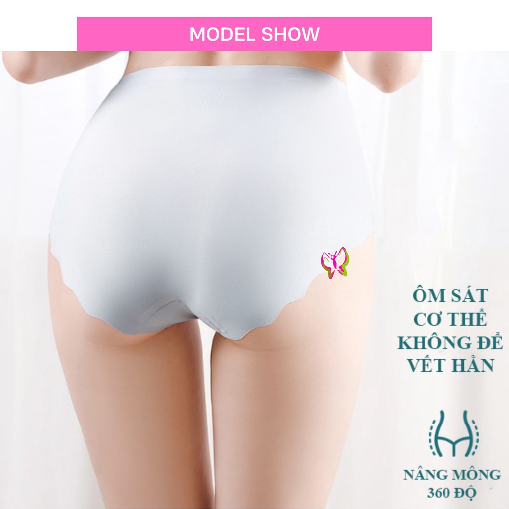 Quần lót nữ su đúc thun lạnh lưng cao không đường may, trẻ trung, thoải mái, thoát mát (MS 03099) Anna Shop