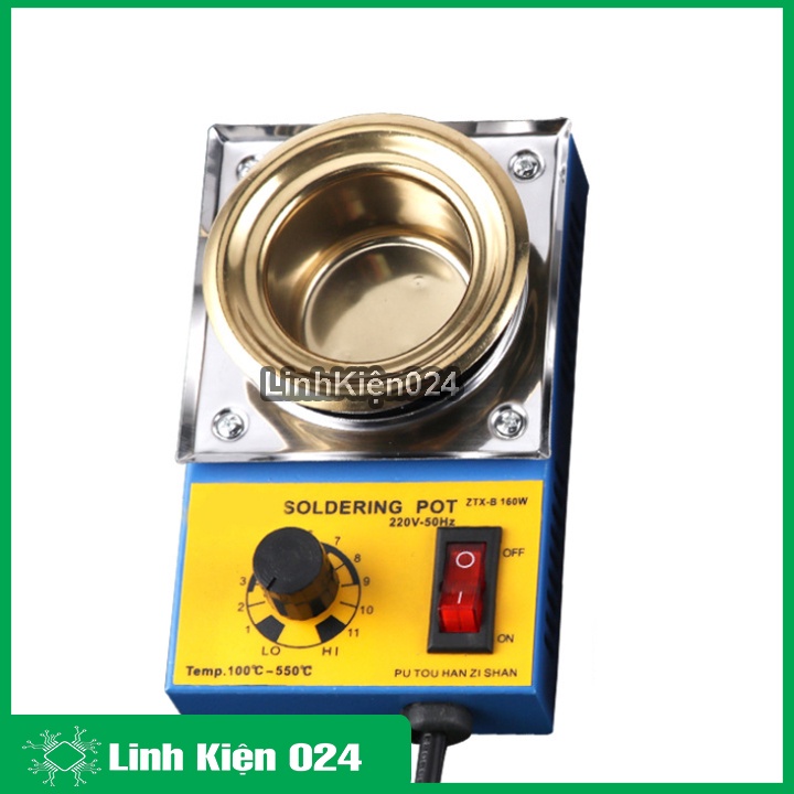 Bể Nhúng Thiếc Soldering ZTX-21B 160W 50mm ( BH : 1 Tháng)