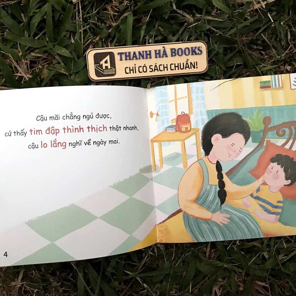 Sách - Cảm xúc của con - Bộ 4 quyển tặng kèm Sticker - Dành cho bé 0 - 6 tuổi