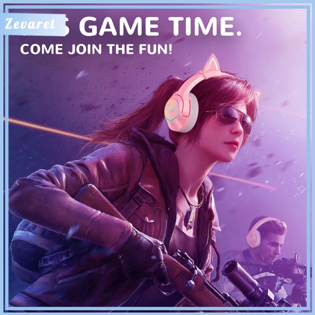 Tai Nghe Chụp Tai Zevaret Onikuma K9 Có Đèn Led Rgb Kèm Phụ Kiện