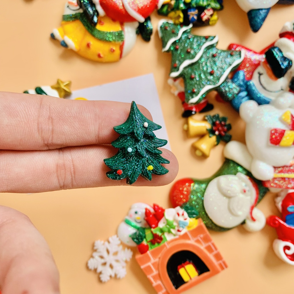 Nam châm tủ lạnh hình ảnh Giáng Sinh Merry Christmas (Hình 1)