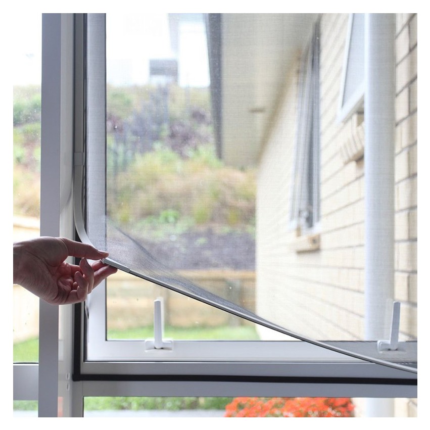 Màn thun lưới chống muỗi dán viền cửa sổ 1,3x1,5mbullbell