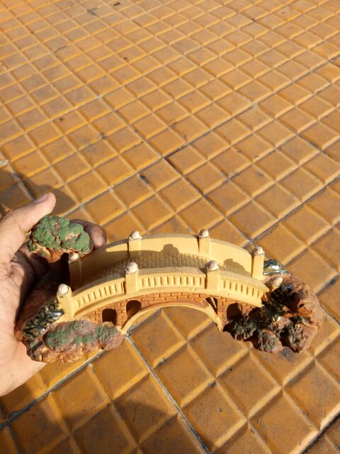 CẦU TRANG TRÍ DÀI 20CM HỒ CÁ - NON BỘ