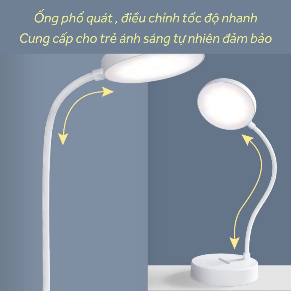 Đèn học để bàn, chống cận chống lại ánh sáng xanh giúp bạn thoải mái đọc sách và viết TIME HOME