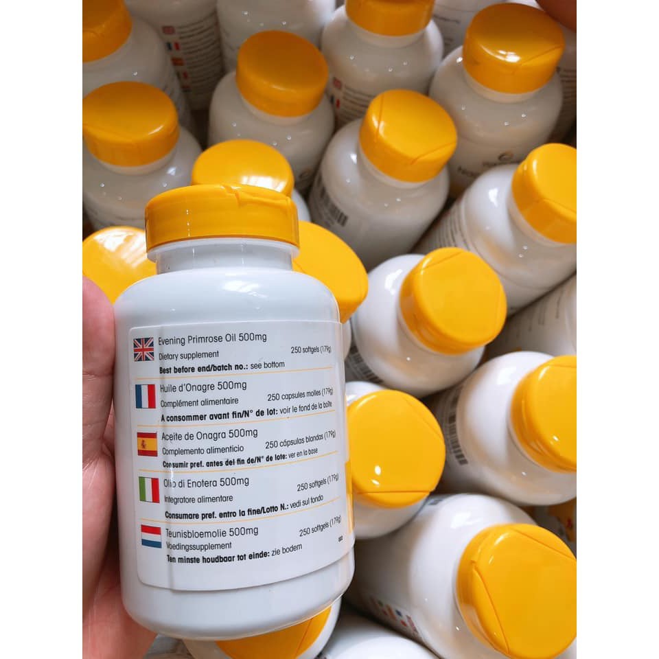 Tinh Dầu Hoa Anh Thảo Đức Warnke Nachtkerzenol 500mg lọ 100 viên