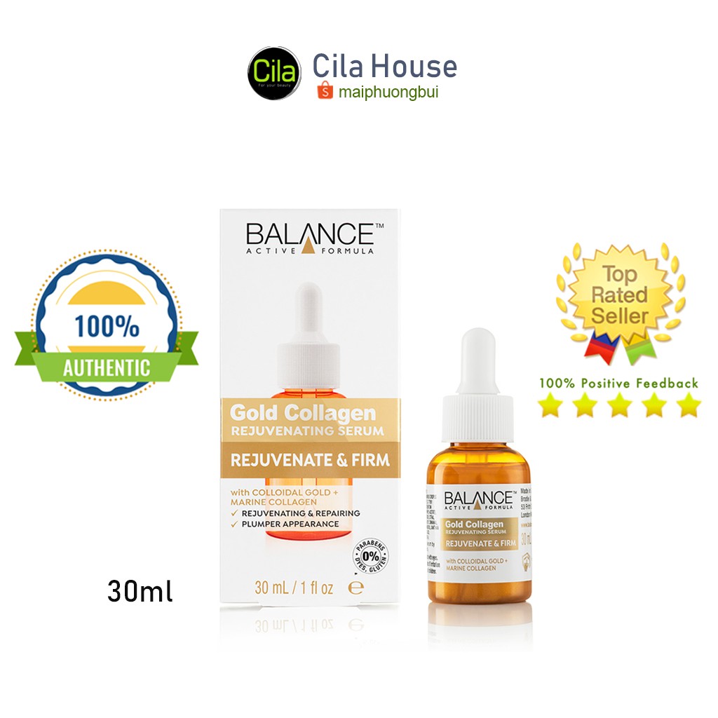 [NEW] Tinh chất Balance Gold Collagen chống lão hóa - Cila House