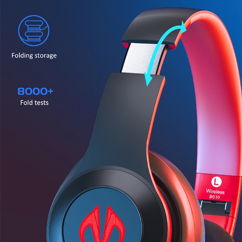 Tai Nghe Chụp Tai zzz Không Dây Bluetooth 5.0 Chống Ồn Dùng Để Chơi Game