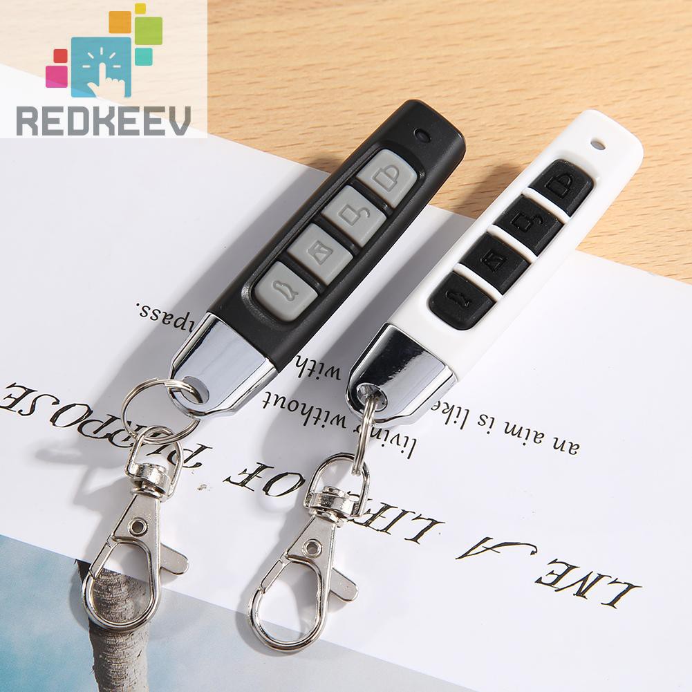 Thiết Bị Điều Khiển Từ Xa Redkeev 1.13 4 Nút 315mhz Cho Cổng Ga-Ra Điện